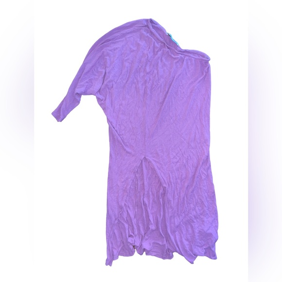 Free people Kara one shoulder midi dress Sz Small - Picture 2 of 3